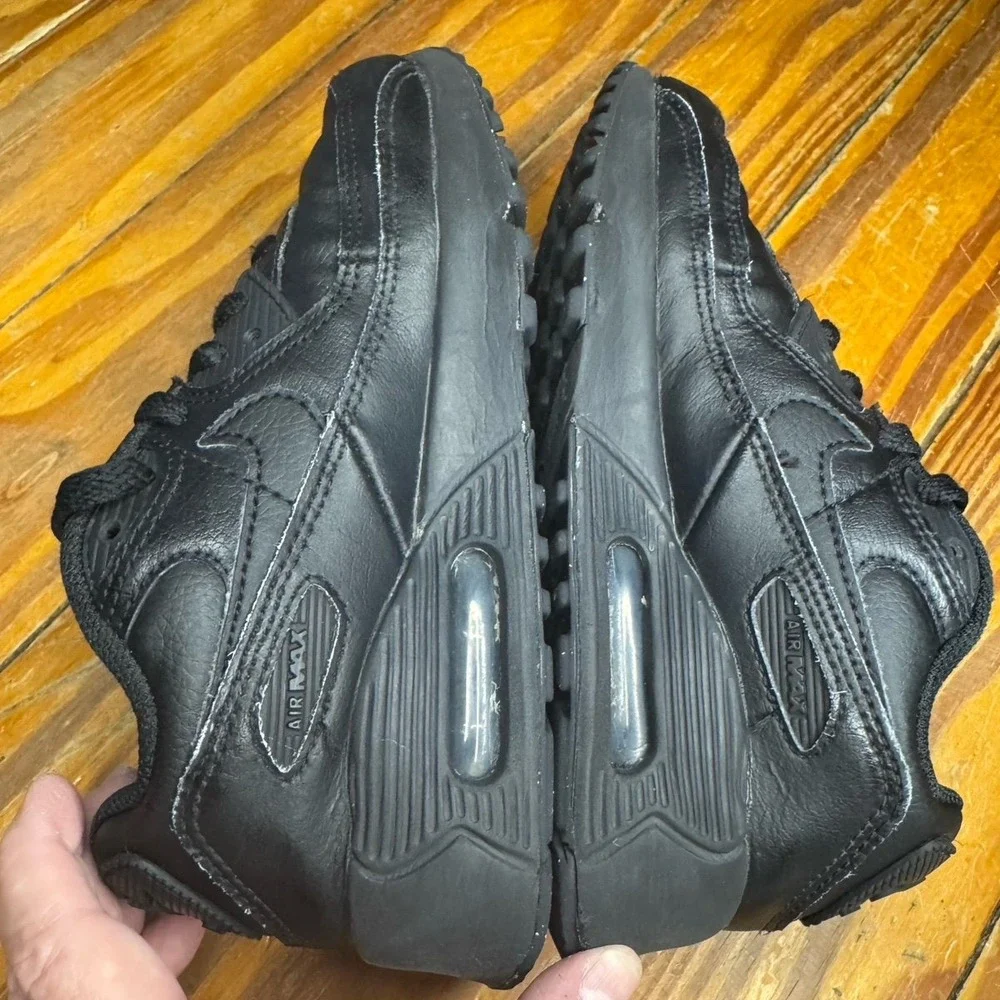 Nike Air Max 90 Triple‎ Black Size 13.5C